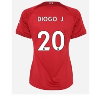 Liverpool Diogo Jota #20 Fotballklær Hjemmedrakt Dame 2022-23 Kortermet